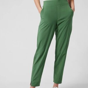 Brooklyn Ankle Pant green  Athleta green pant 0